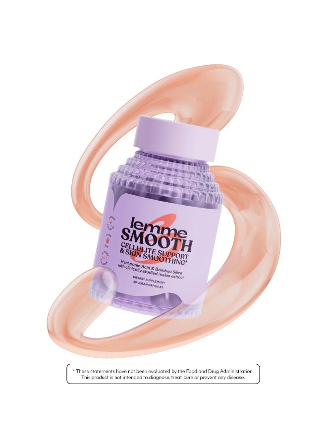 Lemme, Smooth, Cellulite Support & Skin Smoothing, 30 Vegan Capsules - Image 2